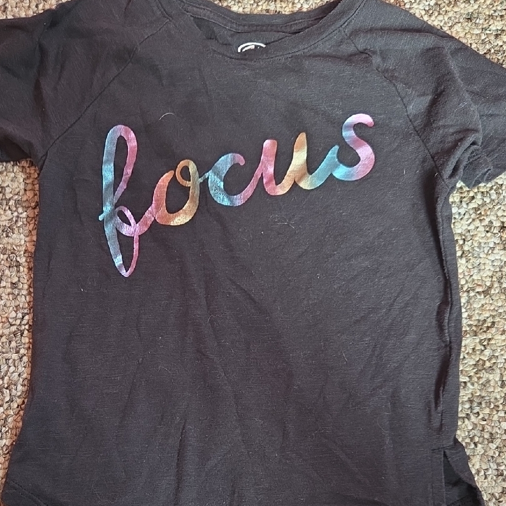 Athletic Black T-Shirt